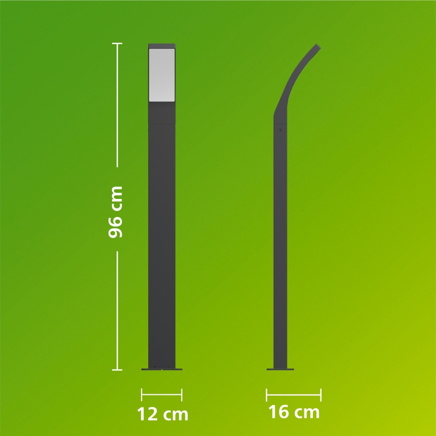 Philips - LED Kültéri lámpa SPLAY LED/4,3W/230V 2700K 96 cm IP44