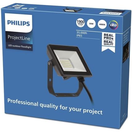 Philips - LED Kültéri reflektor PROJECTLINE LED/20W/230V IP65 4000K