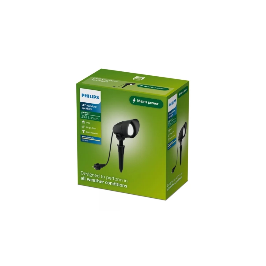 Philips - LED kültéri spotlámpa CYLR LED/4,6W/230V 2700K IP44