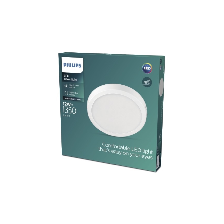 Philips - LED Mennyezeti lámpa LED/12W/230V 4000K fehér