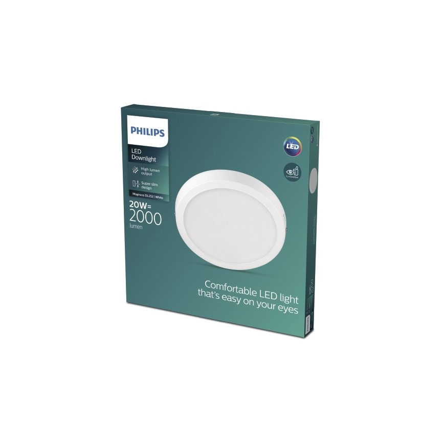 Philips - LED Mennyezeti lámpa LED/20W/230V 2700K fehér