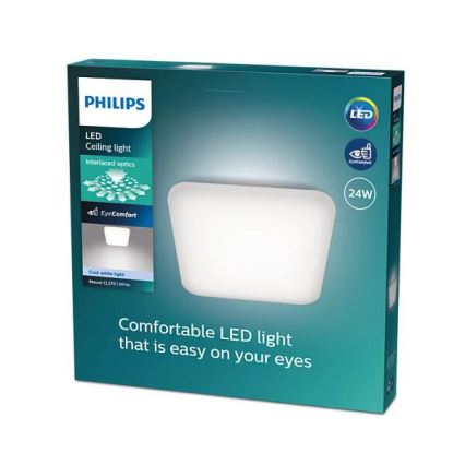 Philips - LED Mennyezeti lámpa LED/24W/230V 4000K