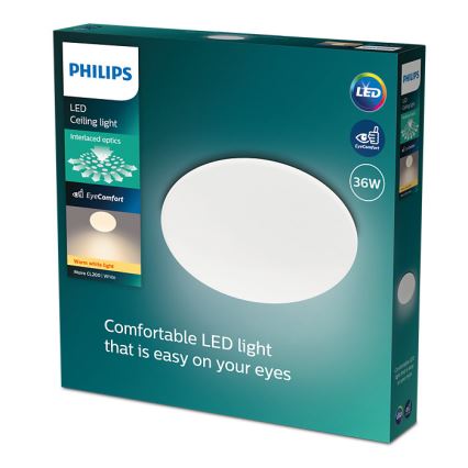 Philips - LED Mennyezeti lámpa MOIRE LED/36W/230V 2700K