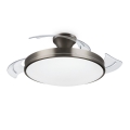 Philips - LED mennyezeti lámpa ventilátorral BLISS LED/35W/230V 5500/4000/2700K nikkel + távirányító