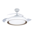 Philips - LED mennyezeti lámpa ventilátorral LED/35W/230V 5500/4000/2700K arany + távirányító