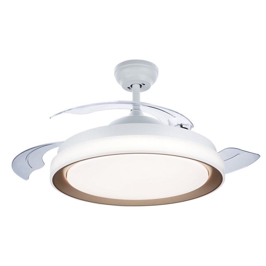 Philips - LED mennyezeti lámpa ventilátorral LED/35W/230V 5500/4000/2700K arany + távirányító