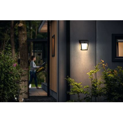 Philips - LED Napelemes fali lámpa mozgás és alkonyérzékelővel NISSA LED/1,8W/3,7V 2600 mAh 3000K IP44