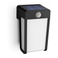 Philips - LED Napelemes érzékelős fali lámpa SHROUD LED/2,3W/3,7V 600 mAh IP44