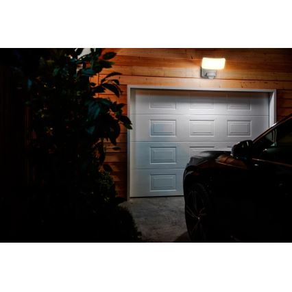 Philips - LED Napelemes fali lámpa mozgás és alkonyérzékelővel TYLUS LED/6W/3,7V 2600 mAh 3000K IP44