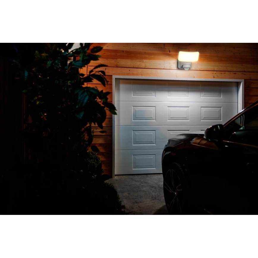 Philips - LED Napelemes fali lámpa mozgás és alkonyérzékelővel TYLUS LED/6W/3,7V 2600 mAh 3000K IP44