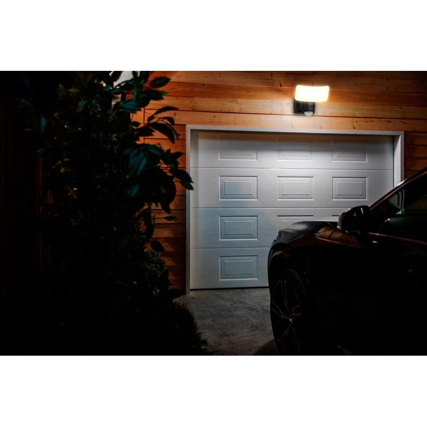 Philips - LED Napelemes fali lámpa mozgás és alkonyérzékelővel TYLUS LED/6W/3,7V 2600 mAh 3000K IP44