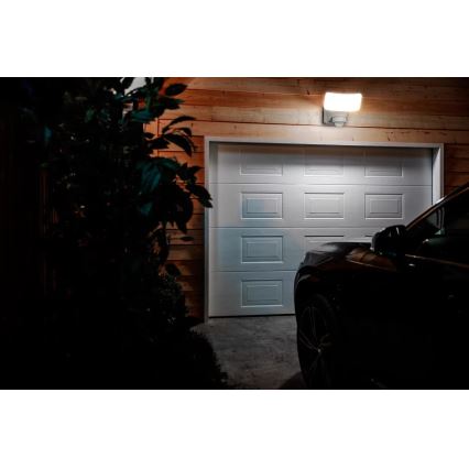 Philips - LED Napelemes fali lámpa mozgás és alkonyérzékelővel TYLUS LED/6W/3,7V 2600 mAh 5000K IP44