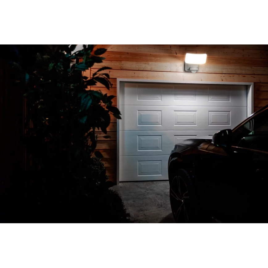 Philips - LED Napelemes fali lámpa mozgás és alkonyérzékelővel TYLUS LED/6W/3,7V 2600 mAh 5000K IP44