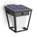 Philips - LED Napelemes fali lámpa mozgás és alkonyérzékelővel NISSA LED/1,8W/3,7V 2600 mAh 3000K IP44
