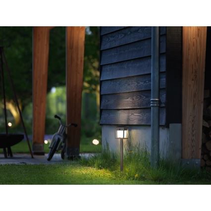 Philips - LED Napelemes lámpa mozgás- és szürkületérzékelővel BLAISE LED/1,5W/3,7V 2600 mAh 3000K IP44