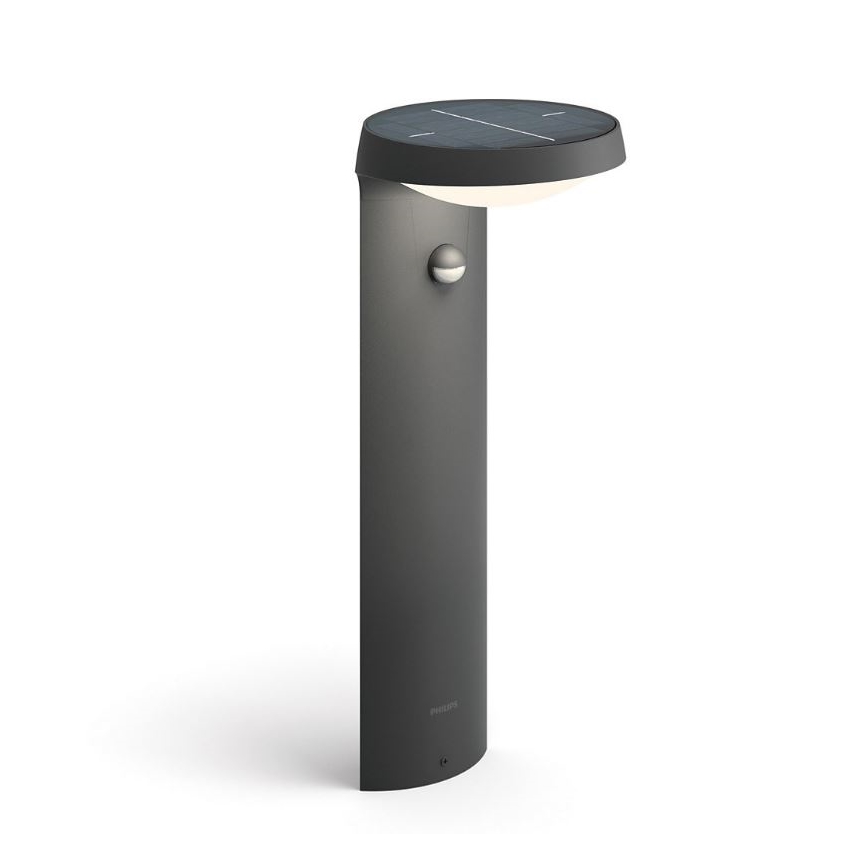 Philips - LED Napelemes lámpa mozgás- és szürkületérzékelővel LED/1,2W/4V 1800 mAh 4000K IP44