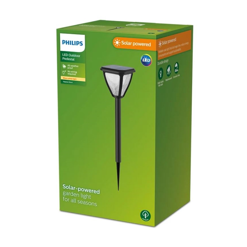 Philips - LED Napelemes lámpa VAPORA LED/1,5W/3,7V 1500 mAh IP44