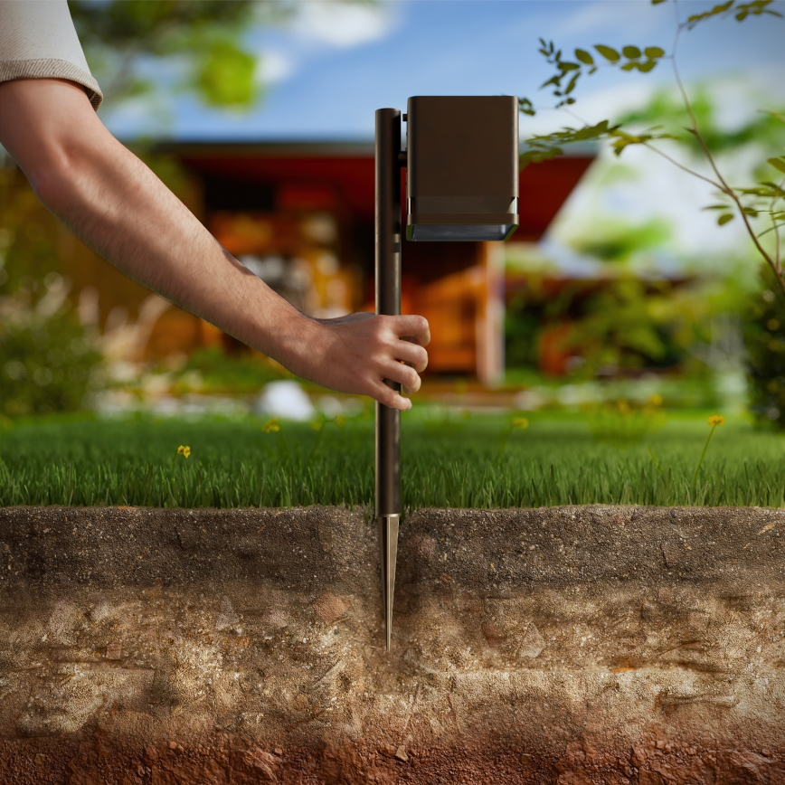 Philips - LED Napelemes lámpa VIRONA LED/1,8W/3,7V 2600 mAh 2700K IP44