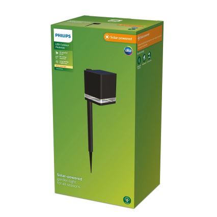 Philips - LED Napelemes lámpa VIRONA LED/1,8W/3,7V 2600 mAh 2700K IP44