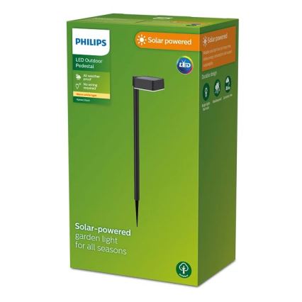 Philips - LED Napelemes lámpa VYNCE LED/1,5W/3,7V 1500 mAh IP44