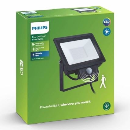 Philips - LED Reflektor érzékelővel DECOFLOOD LED/20W/230V IP65