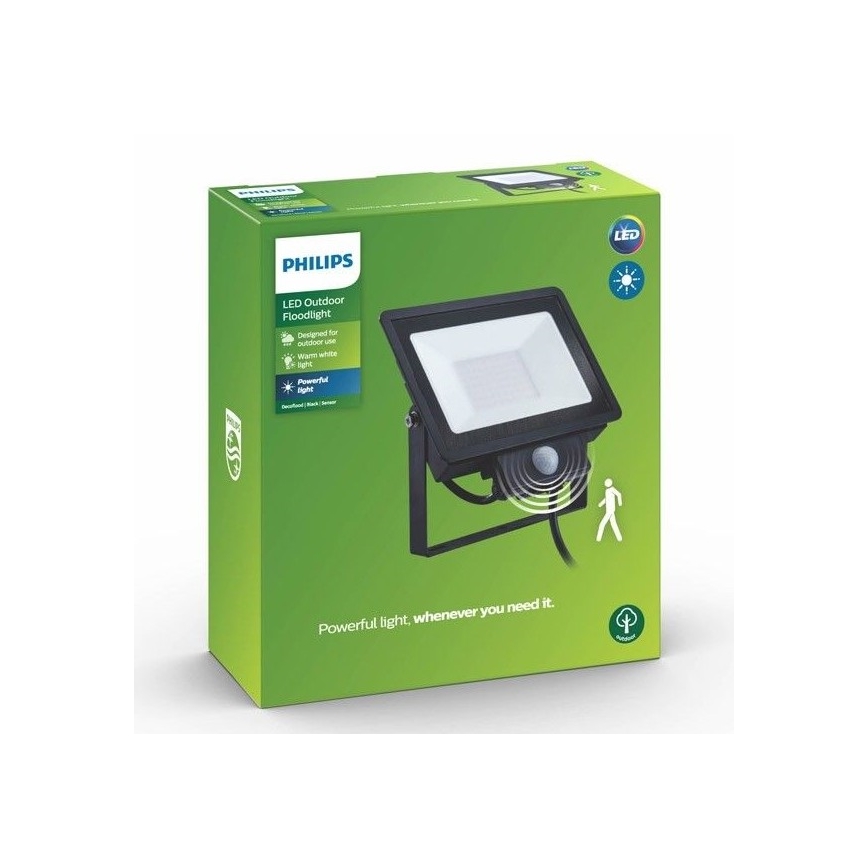Philips - LED Reflektor érzékelővel DECOFLOOD LED/20W/230V IP65