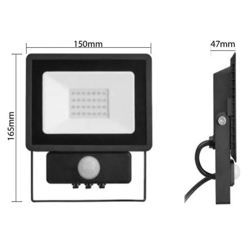 Philips - LED Reflektor érzékelővel DECOFLOOD LED/20W/230V IP65