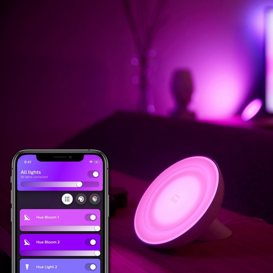 Philips - LED RGB Dimmelhető asztali lámpa Hue BLOOM LED/7,1W/230V