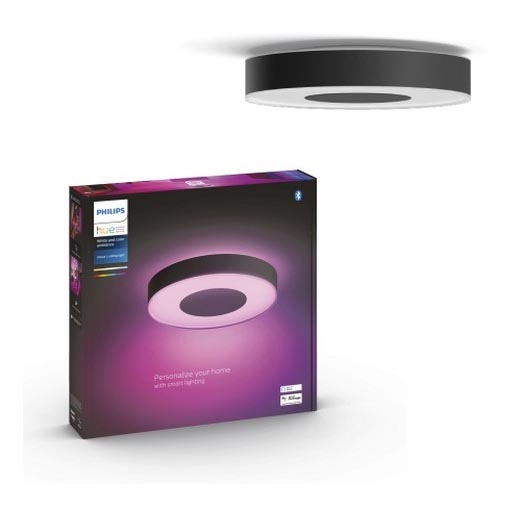 Philips - LED RGB Dimmelhető mennyezeti lámpa Hue INFUSE LED/52,5W/230V 2000-6500K á. 425 mm fekete