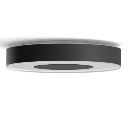 Philips - LED RGB dimmelhető mennyezeti lámpa Hue INFUSE LED/52,5W/230V 2000-6500K Ø 425 mm fekete