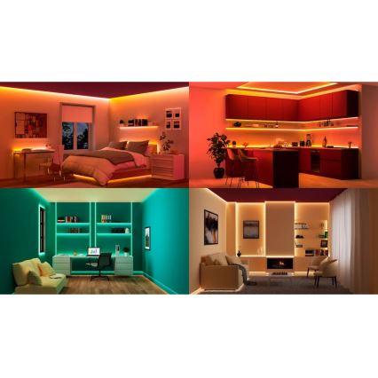 Philips - LED RGB dimmelhető szalag SMART STRIP 15 m LED/20W/230V 2200-6500K Wi-Fi
