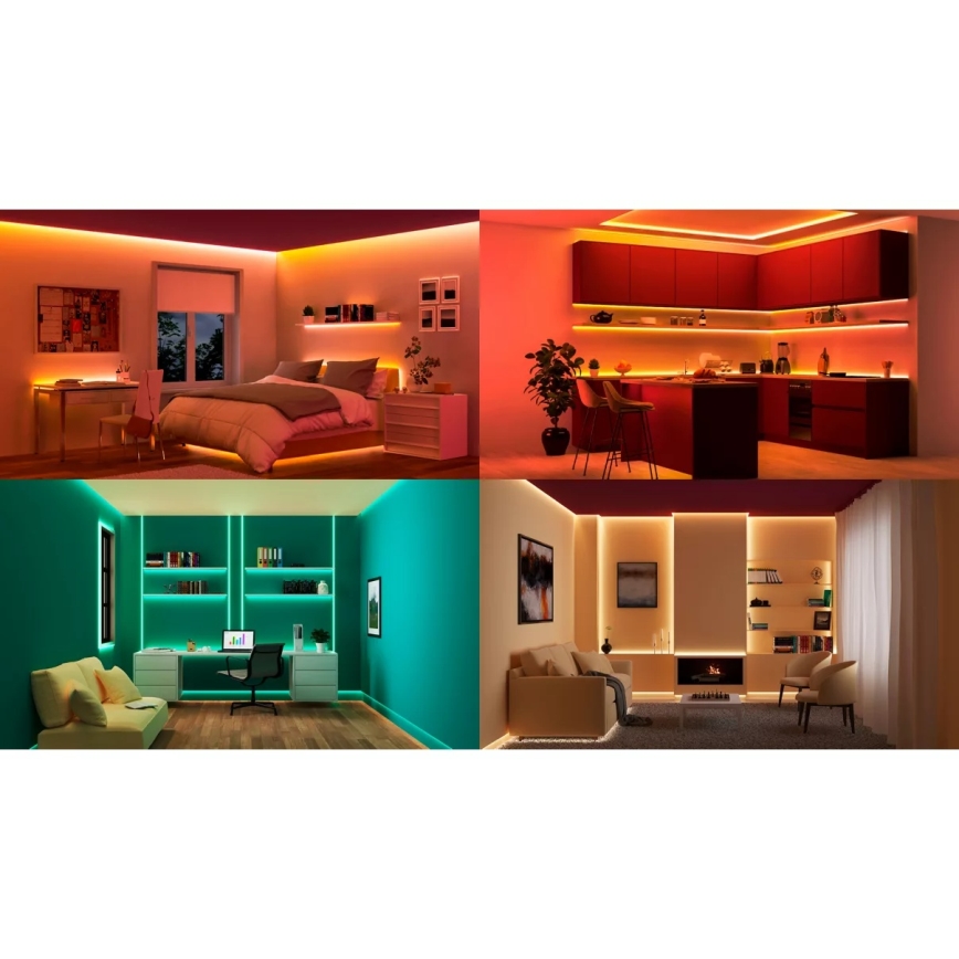 Philips - LED RGB dimmelhető szalag SMART STRIP 15 m LED/20W/230V 2200-6500K Wi-Fi