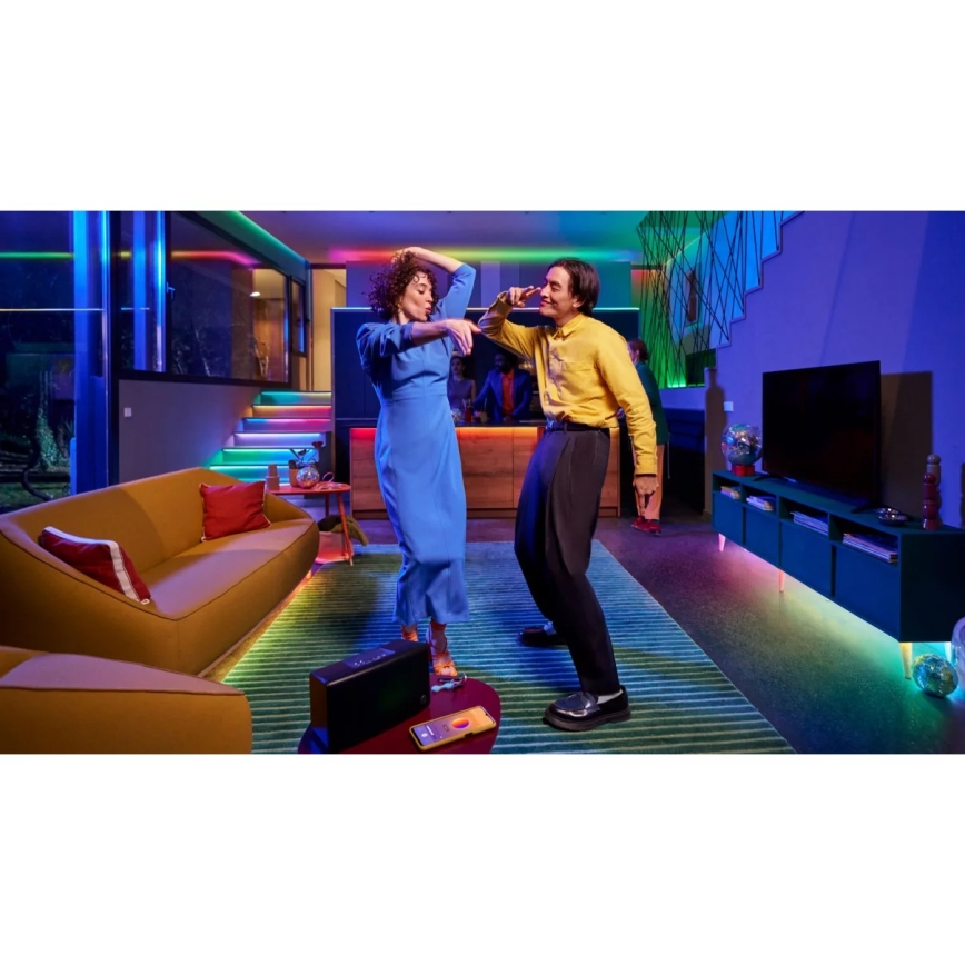 Philips - LED RGB dimmelhető szalag SMART STRIP 15 m LED/20W/230V 2200-6500K Wi-Fi