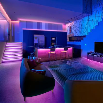 Philips - LED RGB dimmelhető szalag SMART STRIP 15 m LED/20W/230V 2200-6500K Wi-Fi
