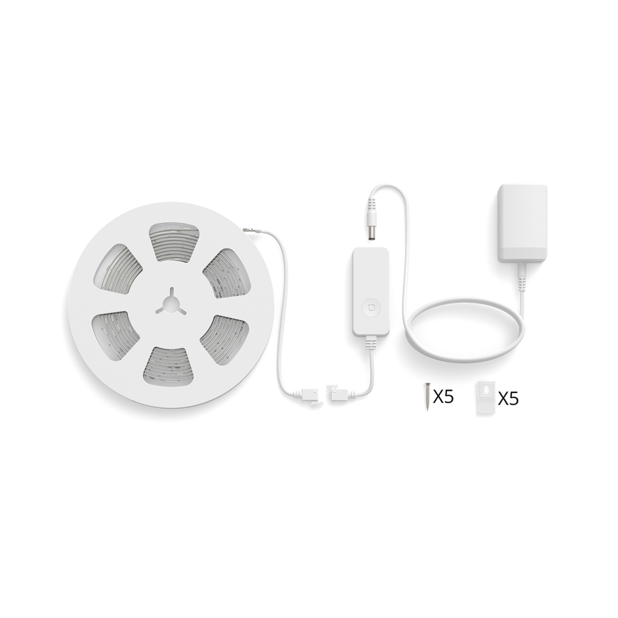 Philips - LED RGB dimmelhető szalag SMART STRIP 15 m LED/20W/230V 2200-6500K Wi-Fi