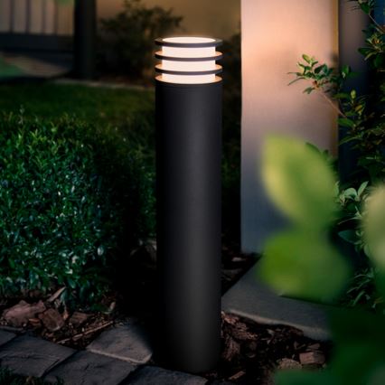 Philips - LED RGB dimmelhető kültéri lámpa Hue LUCCA 1xE27/8,1W/230V 77 cm 1000-20000K IP44
