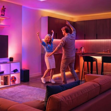 Philips - LED RGB+TW Dimmelhető asztali lámpa SMART LED/9W/230V 2200-6500K Wi-Fi