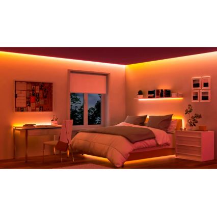Philips - LED RGBIC Fényerőszabályozható szalag SMART STRIP 4m LED/12W/230V 2700-6500K Wi-Fi