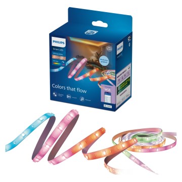 Philips - LED RGBIC fényerőszabályozható szalag SMART STRIP 2x5m LED/21W/230V 2700-6500K Wi-Fi
