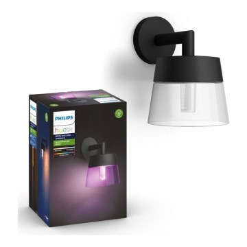 Philips - LED RGBW állítható kültéri fali lámpa Hue ATTRACT LED/8W/230V 2000-6500K IP44