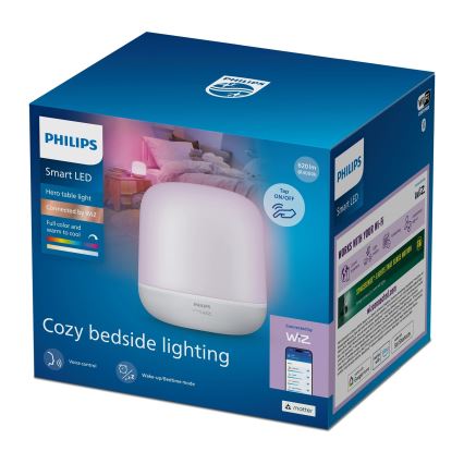Philips - RGBW LED, fényerőszabályozható érintővezérlésű SMART asztali lámpa LED/8,5W/230V 2200-6500K Wi-Fi