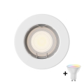 Philips - LED RGBW dimmelhető beépíthető lámpatest PERIDOT 1xGU10/6W/230V fehér + távirányító