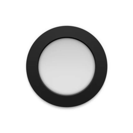 Philips - LED RGBW Dimmelhető fürdőszobai süllyesztett mennyezeti lámpa Hue SLIM LED/12W/230V 1000-20000K fekete IP44