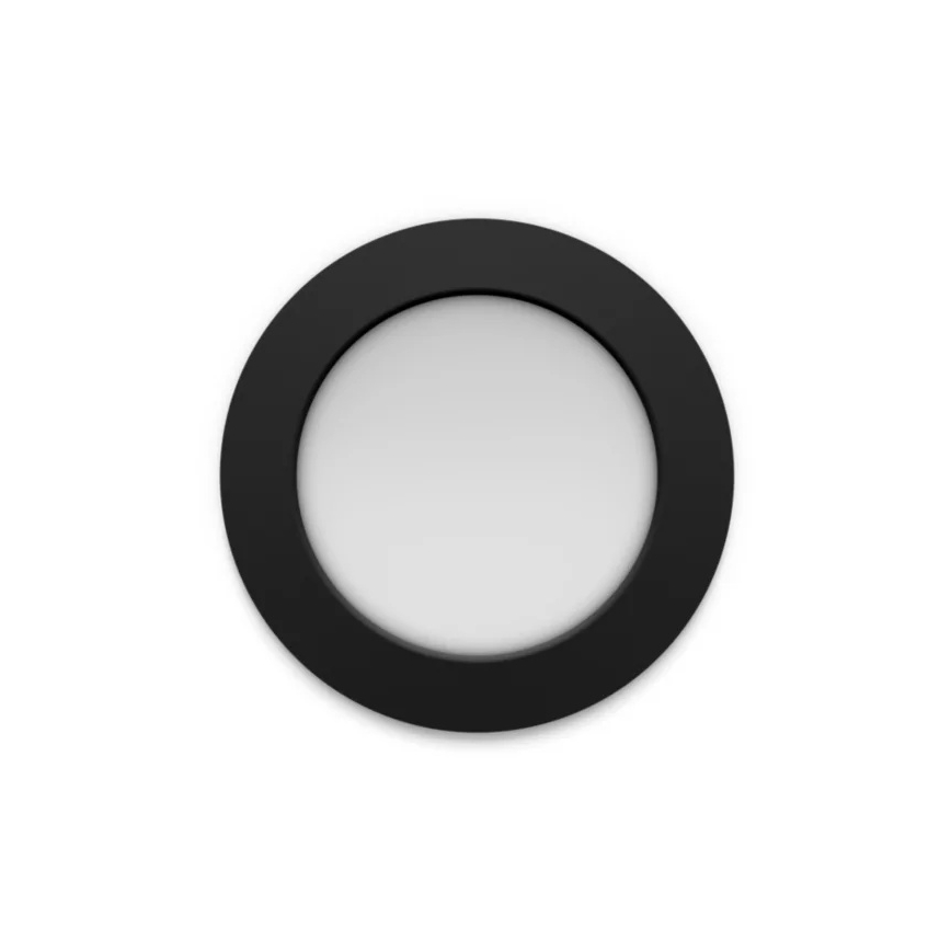 Philips - LED RGBW Dimmelhető fürdőszobai süllyesztett mennyezeti lámpa Hue SLIM LED/12W/230V 1000-20000K fekete IP44