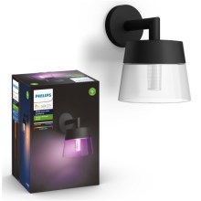 Philips - LED RGBW Dimmelhető kültéri fali lámpa Hue ATTRACT LED/8W/230V 2000-6500K IP44
