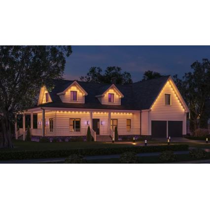 Philips - Hue FESTAVIA dimmelhető kültéri LED RGBW fényfüzér 32xLED 18m 1000-20000K IP65
