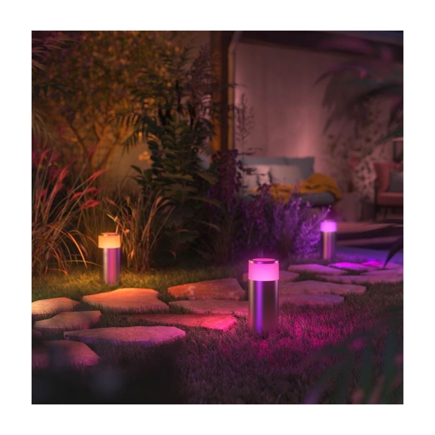 Philips - LED RGBW Dimmelhető kültéri lámpa CALLA Hue LED/8W/230V IP44