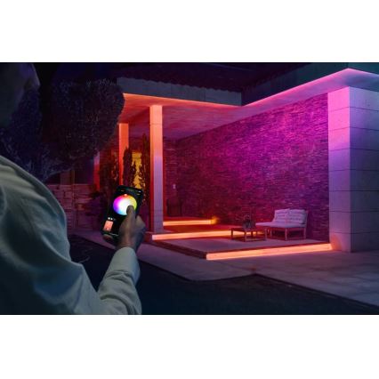 Philips -LED RGBW dimmelhető kültéri LED-szalag Hue FLUX 10m LED/30W/230V 2200-6500K IP67