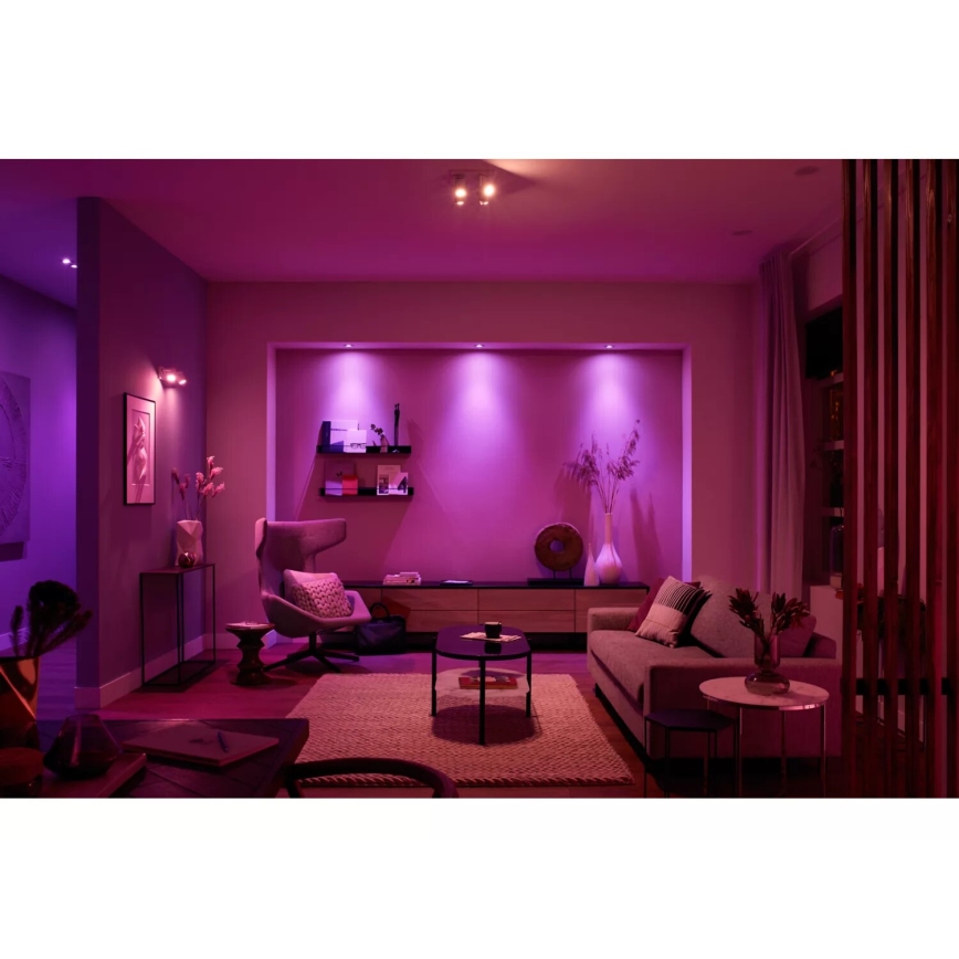 Philips - LED RGBW Dimmelhető spotlámpa Hue ARGENTA 4xGU10/4,2W/230V 2000-6500K