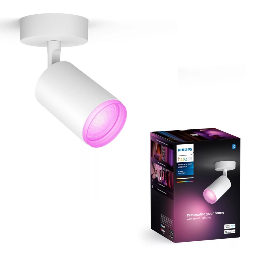 Philips - LED RGBW Dimmelhető spotlámpa Hue FUGATO 1xGU10/4,2W/230V 2000-6500K fehér